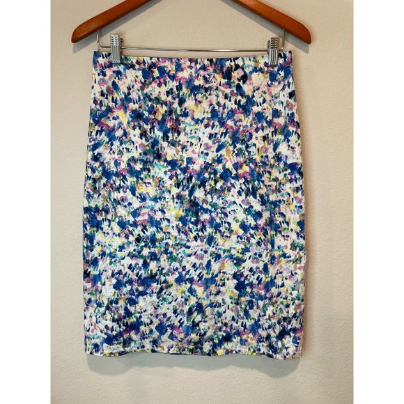 Ann Taylor Dresses & Skirts - Ann Taylor Multi Color Floral A-line Zip Back Lined Mini